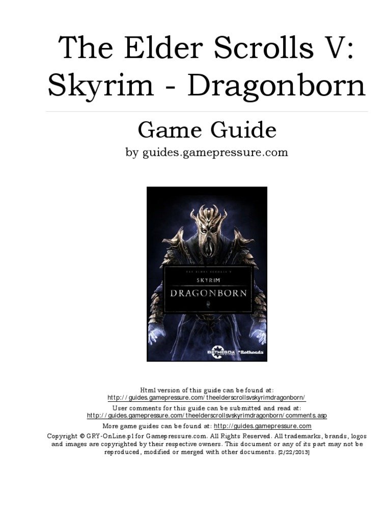 How to Play the Dragonborn's Game: A Complete Guide to Skyrim