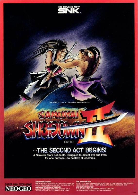 Samurai Shodown II: A Masterclass in Sword Fighting